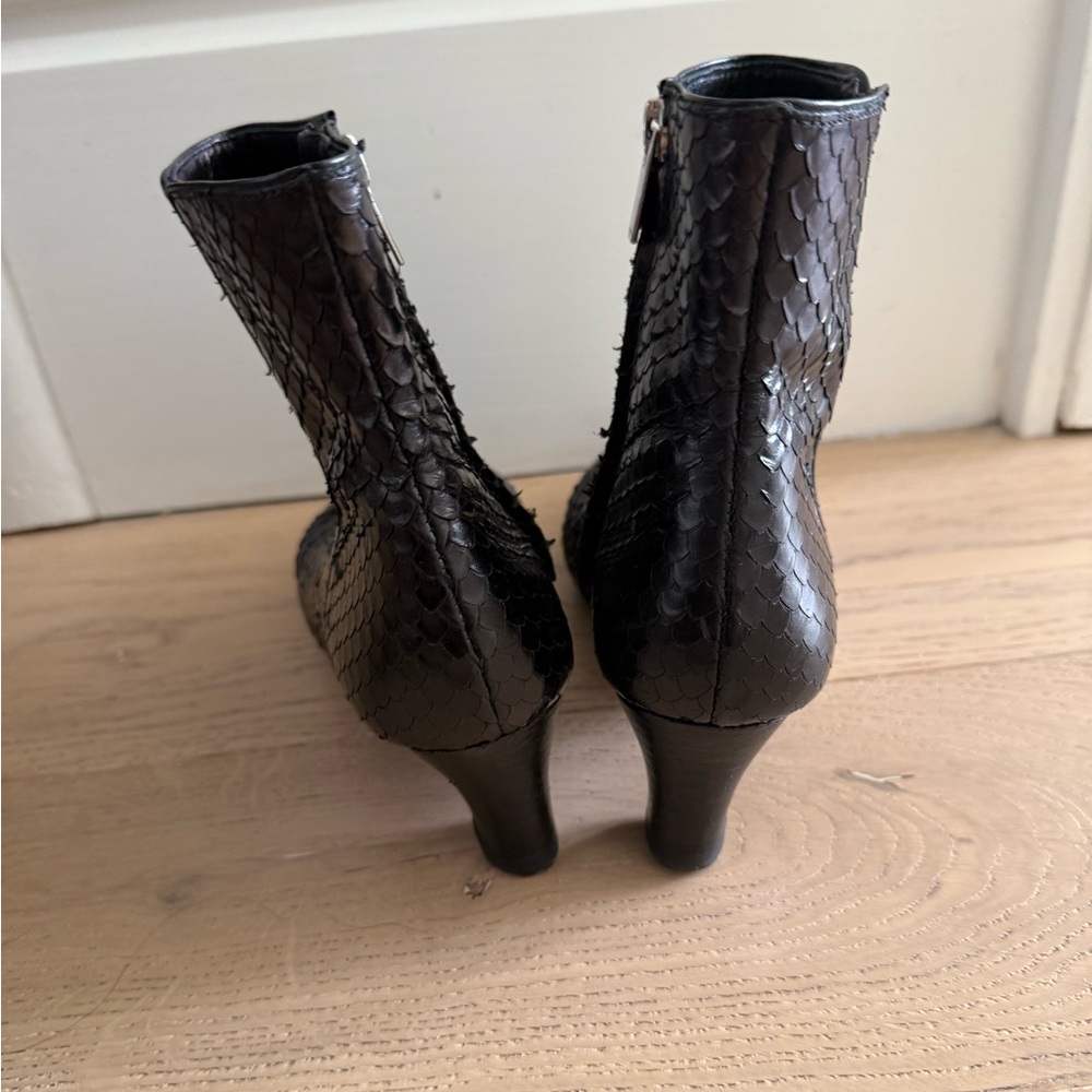 The Kooples Python Embossed Leather Boots - image 8